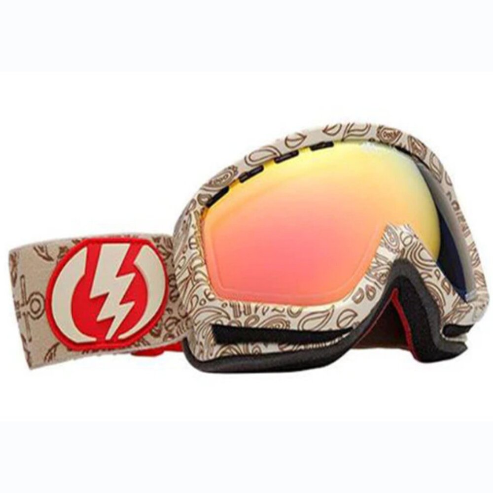$150 Electric EGK Ikka Backstrom Gold Red Pro Goggles Snowboard Ski skiing eg1